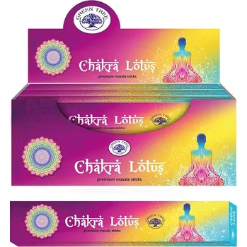 Vonná tyčinka Green Tree Vonné tyčinky Chakra Lotus, 15 g.