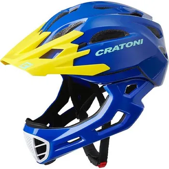 Cyklistická přilba CRATONI C-Maniac Blue/Yellow Glossy M/L