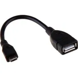 Kabel USB 2.0 A - micro B OTG 15cm