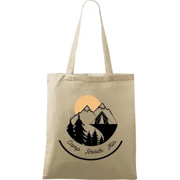 Látková taška Camp roads fun