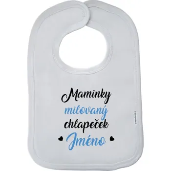 Bryndák Dětský bryndák New Baby Maminky milovaný chlapeček