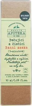 Pleťová maska Havlíkova přírodní apoteka Pečující ranní maska 30 ml