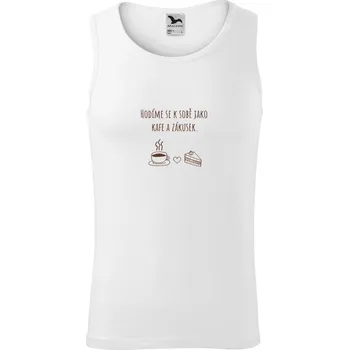 Pánské tílko Pánské tílko Malfini Core Hodíme se k sobě jako kafe a zákusek