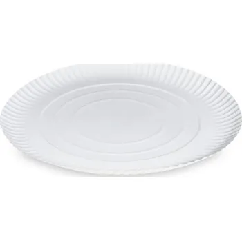 Talíř Talíř papírový 29cm RECY hluboký bílý 50 kusů