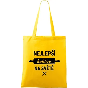 Látková taška Nejlepší babičce na světě - váleček