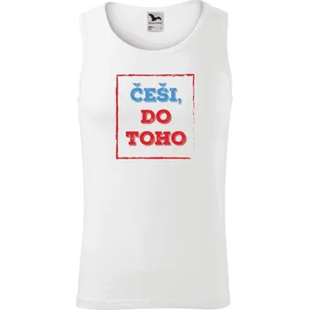 Pánské tílko Pánské tílko Malfini Core Češi, do toho!