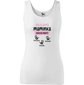 Dámské tílko Adler Triumph Nejlepší maminka, ruce pryč - 3 děti