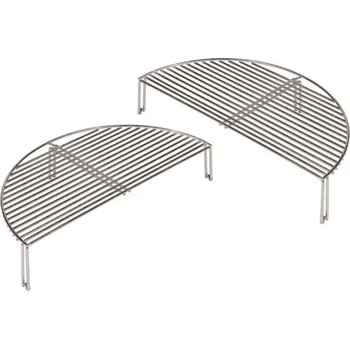 Grilovací rošt Přídavný nerezový rošt pro grily Monolith Classic (dvoudílný) + Doprava Zdarma