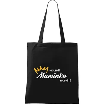 Látková taška Nejlepší maminka na světě - korunka