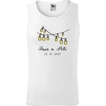 Pánské tílko Pánské tílko Malfini Core Světýlka se jmény