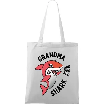 Látková taška Grandma Shark