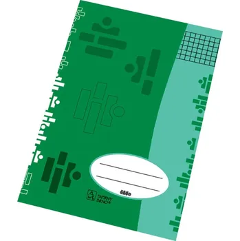 Sešit Školní sešit A5 545E, čtvereček, recykl, 40 listů