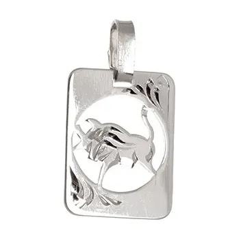 Přívěsek Stříbrný přívěšek znamení býk STRZ0584F