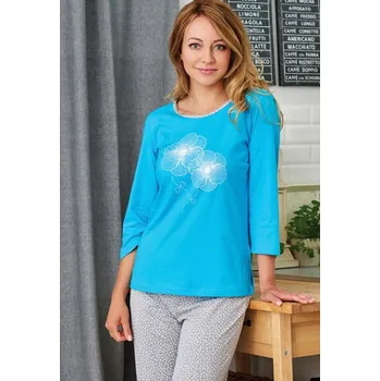 Dámské oblečení Dámské pyžamo s 3/4 rukávem 810 - Regina