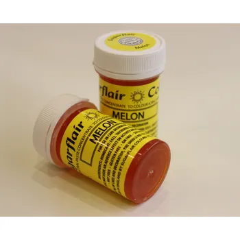 Potravinářské barvivo ŽLUTÝ MELOUN gelová barva Sugarflair - Sugarflair Colours, Anglie