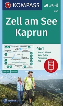Zell am See, Kaprun 1:35 000 - Nakladatelství Kompass Karten [DE/EN] (2019)