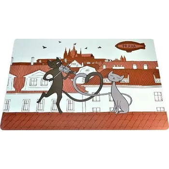prostírání Prostírání Kočky ve městě PRAHA 28x43 cm