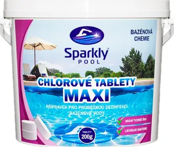 Bazénová chemie SparklyPOOL Maxi