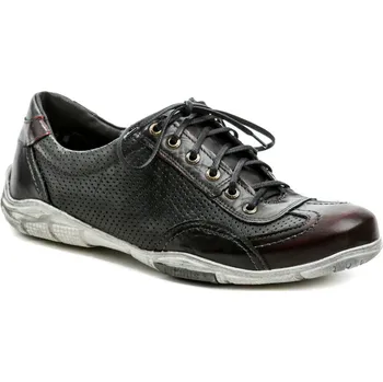 Pánské polobotky Kristofer 892 BSV černé bordó pánské polobotky EUR 43