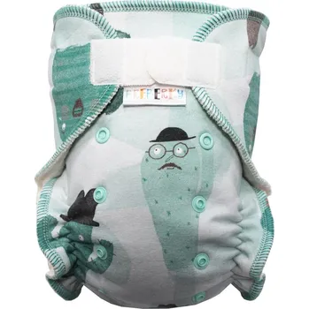 Plenkové kalhoty Breberky BIO Kalhotková plenka s GOTS (M) - Pan Kaktus SZ