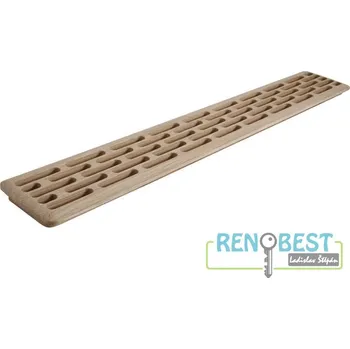 Větrací mřížka AC-T Mřížka větrací ACT dřevěná frézovaná cik cak Provedení: olše