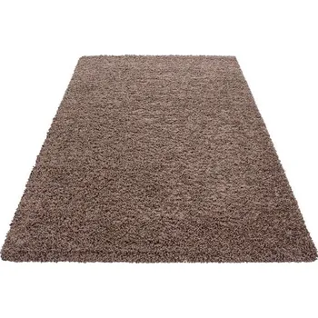 Koberec Ayyildiz Hali Kusový koberec LIFE SHAGGY 1500 Mocca Rozměr kruh 120 cm
