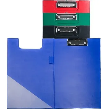 Psací podložka Deska s klipem Auro A4, dvojitá, červená