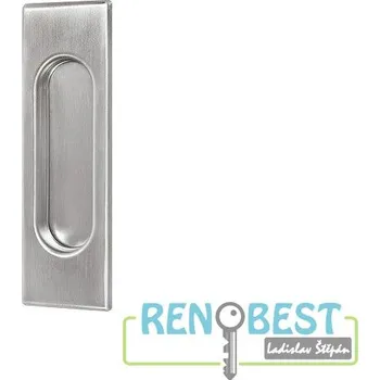 HOLAR Mušle na posuvné dveře hranatá