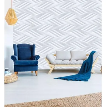 Tapeta DIMEX | Vliesová tapeta na zeď Dimex Line WP-001-02 | 0,75 x 10 m | šedá + Vliesová tapeta na zeď Dimex Line WP00103 v rozměru 0,75 x 10 m