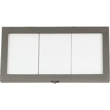 SECURIT Informační displej (3 x A4) - nerez MCS-3A4-CS