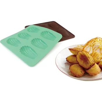 Forma na pečení Cakesicq Silikonová forma na madlenky, pracny 18,5x19 cm