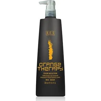 Vlasová regenerace BES Color Reflection Mask Orange Therapy 300ml - Maska na zvýraznění oranžových odstínů