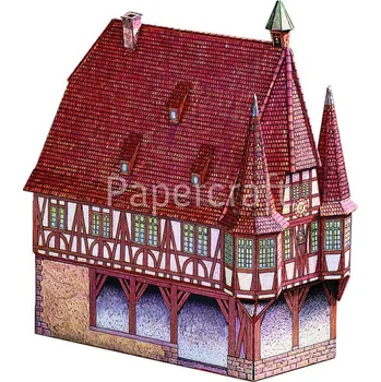 Papírový model Papírový model - Radnice v Michelstadtu (71354) - 107000063