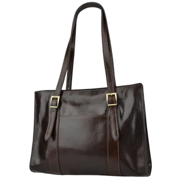 Kabelka NovaKabelka.cz Kožená italská kabelka Greta Cafe