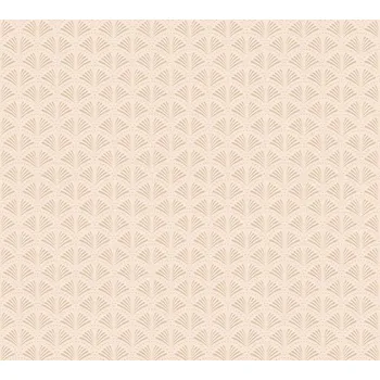 Tapeta A.S. Création | Vliesová tapeta na zeď Trendwall 2 37957-2 | 0,53 x 10,05 m | béžová, metalická, růžová + Béžová, metalická, růžová vliesová tapeta na stěnu 379572 v rozměru 0,53 x 10,05 m