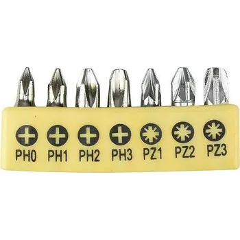 Bit STREND Sada bitů YF40517 • 7 dílná, Bit, S2, PH-0-1-2-3, PZ-1-2-3 2250287