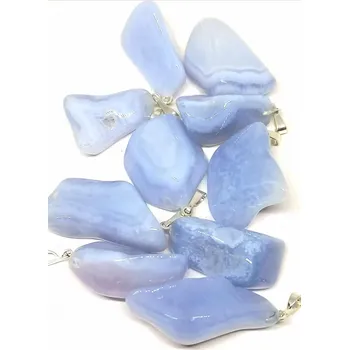 Přívěsek Chalcedon přívěsek – nepravidelný přírodní tvar