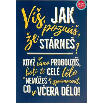 Albi K narozeninám hrací přání My ještě nejsme starý Rybičky 48