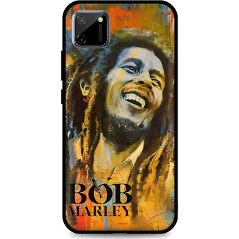 Pouzdro na mobilní telefon Kryt Realme C11 silikon Bob Marley (obal neboli pouzdro na Realme C11)