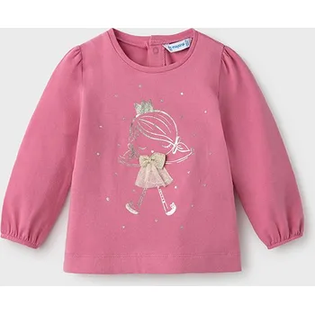 Dívčí tričko Mayoral Kojenecké dívčí tričko Mayoral 2084 růžové Rozměr: 36 měsíců