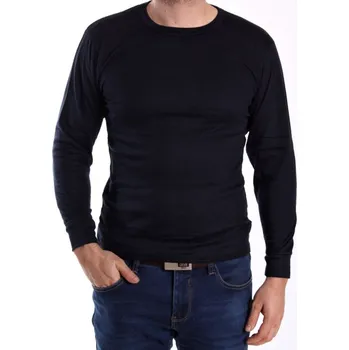 Pánské tričko PeSaiL Pánský nátělník termo s dlouhým rukávem Pesail- tmavomodrý Barva: Tmavá modrá, Velikost: XL