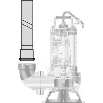 Čerpadlo Prodlužovací kus pro kalová čerpadla 2" vnitřní / vnější závit