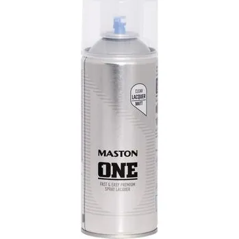 Maston Spraypaint ONE - Matt Lacquer 400ml vysoce kvalitní univerzální bezbarvý lak