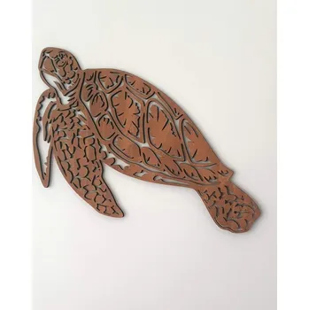 Obraz Želva 2 obraz - Tmavě hnědá lazura