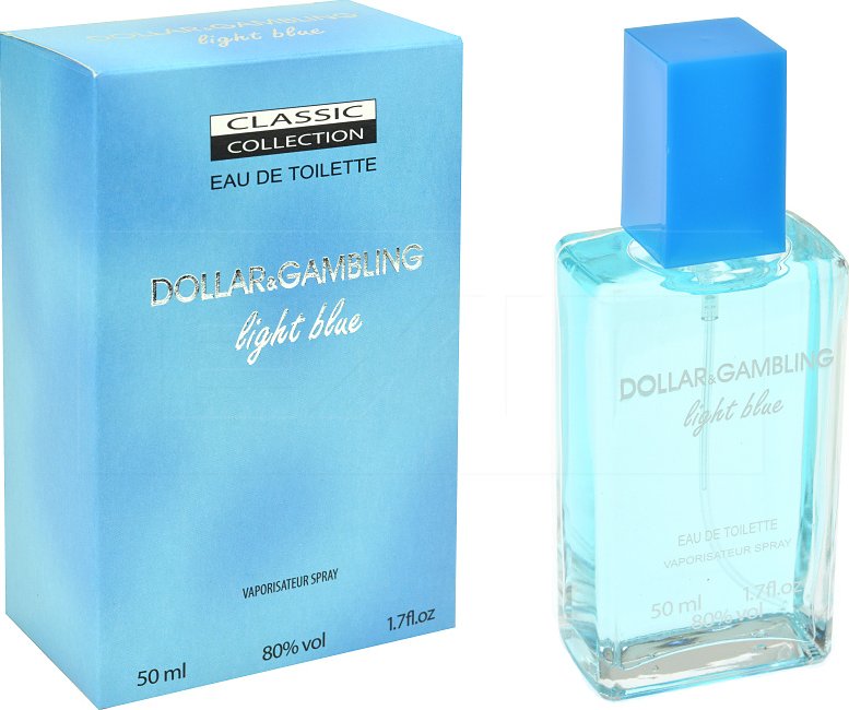 dollar gambling light blue 50ml