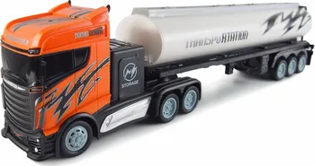 RC model auta Amewi Trade E.k. kamion s cisternou RTR 1:16 oranžový