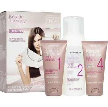 Kosmetická sada Alfaparf Milano Lisse Design Keratin Therapy Smoothing Treatment Kit