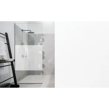 Okenní dekorace PATIFIX | Statická okenní fólie na sklo STATIK 34-2950 | šířka 45 cm | průhledná + Transparetní statická okenní fólie (metráž) Patifix 34-2950 v šíři 45 cm