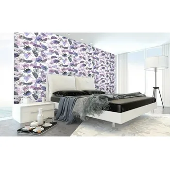 Tapeta DIMEX | Vliesová tapeta na zeď Dimex Line WP-115-01 | 0,75 x 10 m | vícebarevná, bílá, růžová, modrá + Vliesová tapeta na zeď Dimex Line WP11601 v rozměru 0,75 x 10 m