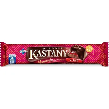 Čokoláda Ledové kaštany 45 g VIŠŇOVÉ (čokoládová pochoutka)